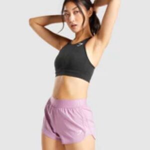 Gymshark Mesh Neckline Training Sports Bra - Black